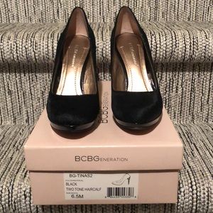 BCBG Calfhair Pumps size 6.5